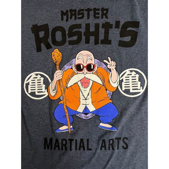 Dragon Ball Z Master Roshi’s Martial Arts T-Shirt (Ripple Junction) Men’s Medium - Picture 3 of 9